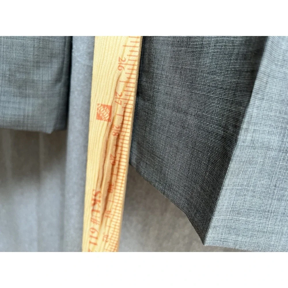 Lauren Ralph Lauren 44R Gray Blazer Sport Coat and Pants Wool Natural Stretch